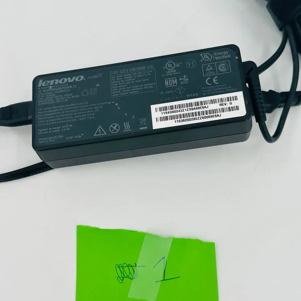 Lenovo ADLX90NDC2A 90W 20V 4.5A AC IdeaPad Yoga Adapter + Power Cord
